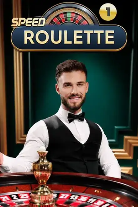 Tavolo dal vivo Speed Roulette dal ritmo accelerato, un giro ogni venticinque secondi