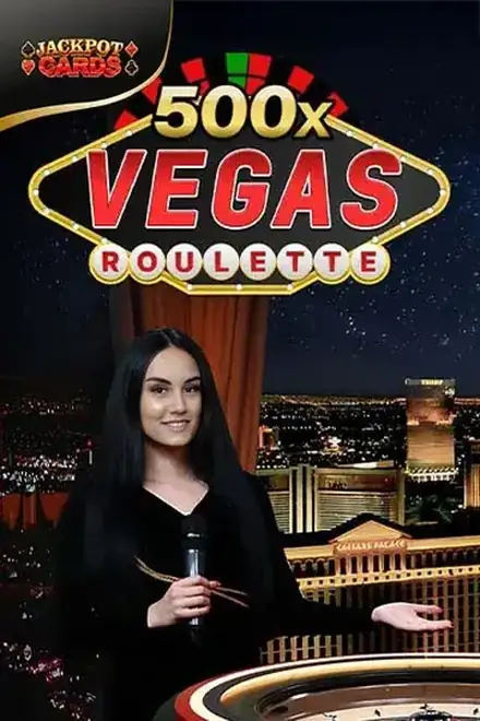 Tavolo dal vivo Vegas Roulette 500x e il suo panno in stile Nevada